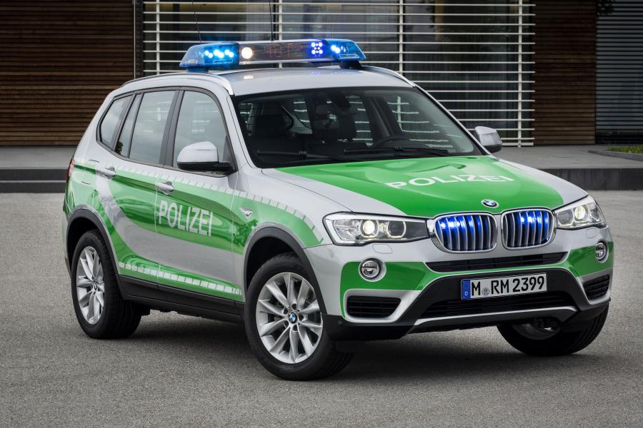 BMW X3 xDrive20d Landespolizei FuStW (F25) '2014
